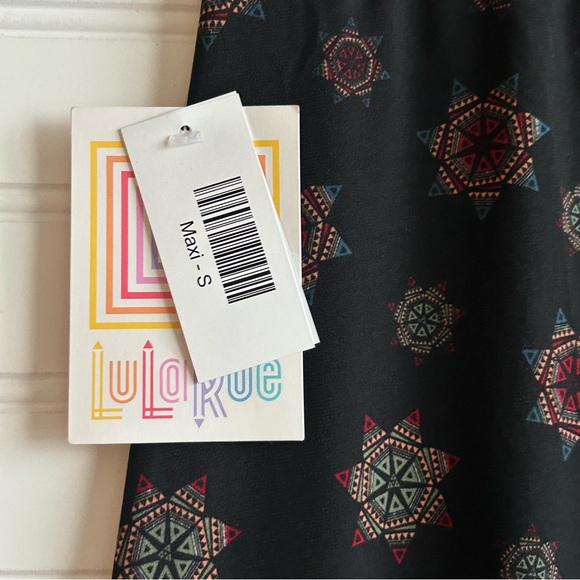 NWT Maxi Skirt Dress Lularoe Maxi Black Small - Picture 4 of 6